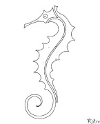 hippocampus Coloring Pages To Print